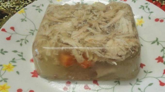 Холодец из свиной рульки и курицы – простой и вкусный рецепт, как приготовить пошагово