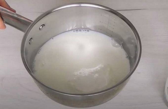 Каша из риса и пшена на молоке в духовке