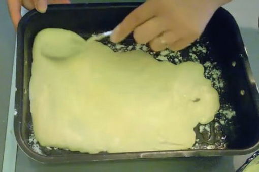 Заливной пирог на майонезе с капустой и яйцом в духовке