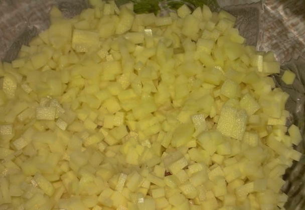 Домашняя самса с фаршем, луком и картошкой в духовке простой рецепт пошаговый