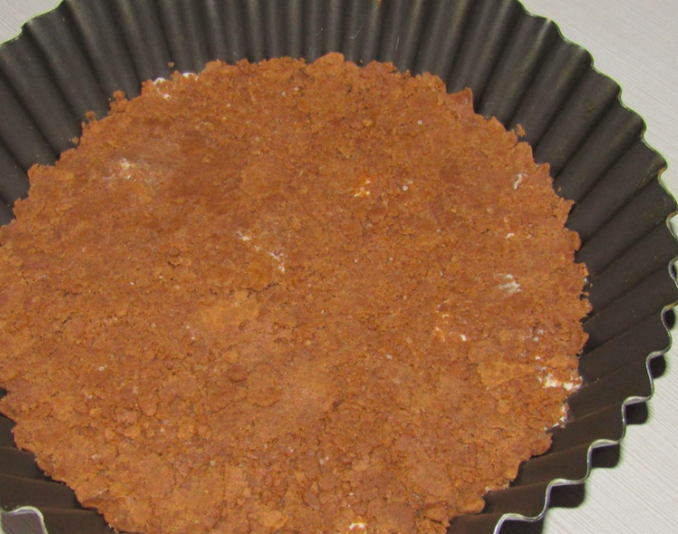 Королевская ватрушка с какао в духовке