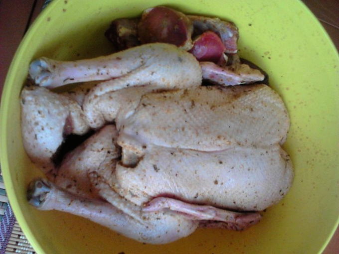 Утка с айвой – пошаговый рецепт приготовления с фото