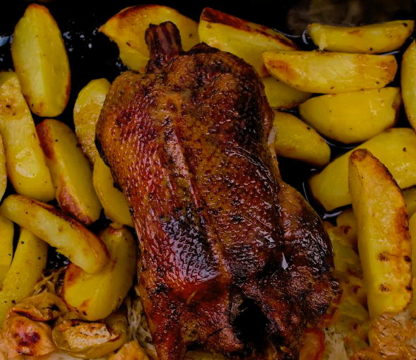 Как приготовить Картошка в рукаве для запекания в духовке рецепт пошагово