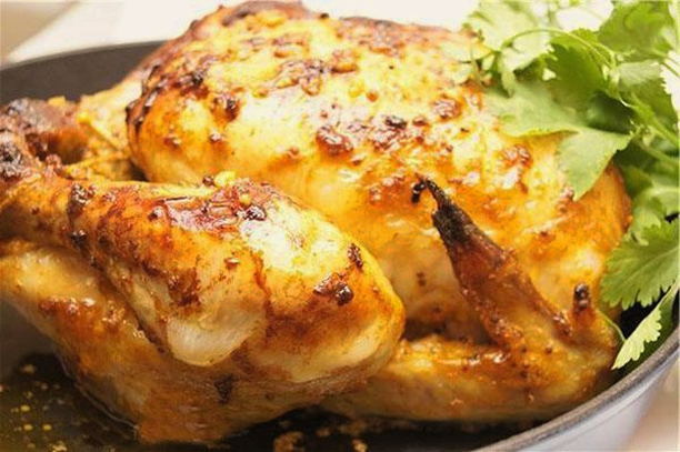 Курица с картошкой в медово-соевом соусе в духовке. Видео-рецепт