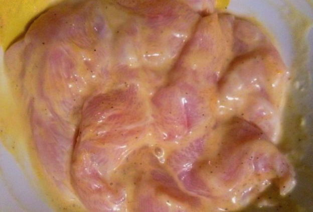 Куриные грудки в медово-горчичном соусе
