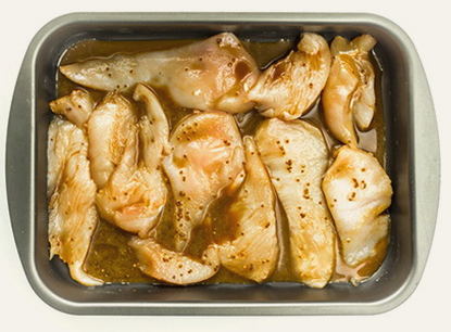 Куриное филе в медово-соевом соусе