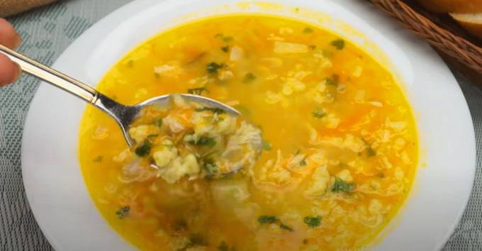 Суп с клёцками - пошаговый рецепт с фото