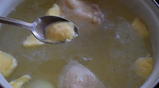 Клецки на сметане для супа