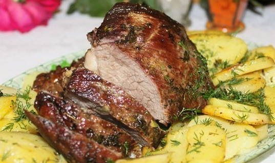 ≡ Запеченная говядина: быстро, просто и вкусно ᐈ рецепт от Мястории