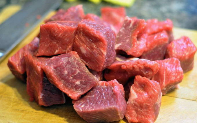 Плов на 1 кг мяса в казане – пропорции