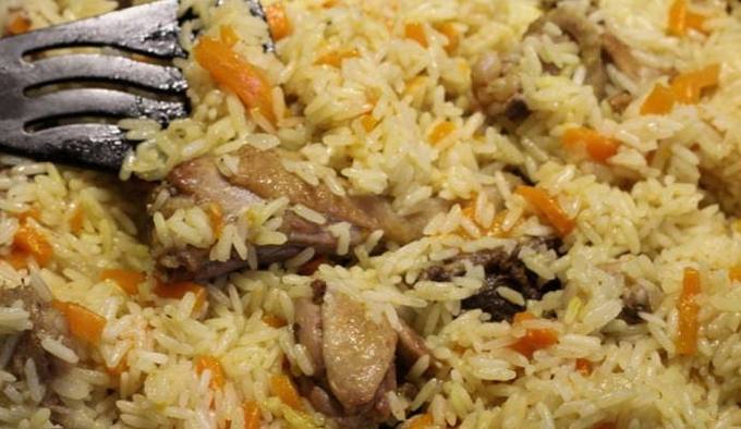 Узбекский плов с уткой рецепт – Узбекская кухня: Основные блюда. «Еда»