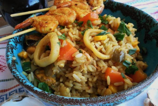 Горшочек морепродуктов | Вкусные рецепты испанской кухни