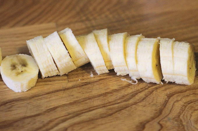 Творожно-банановый кекс в мультиварке