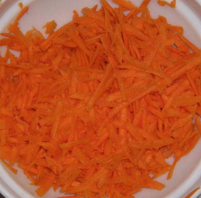 Морковный кекс с грецкими орехами и корицей