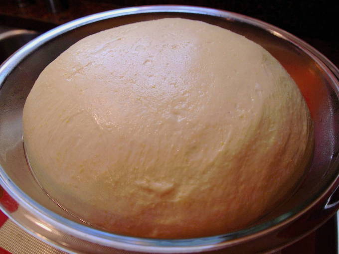 Постное дрожжевое тесто для пирожков в духовке