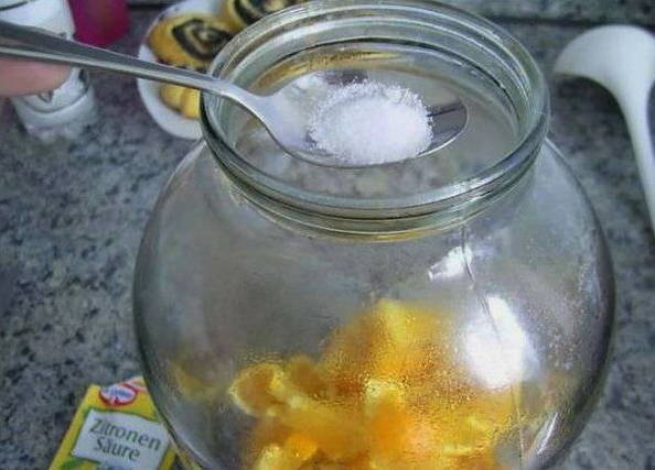 Квас из березового сока с апельсинами