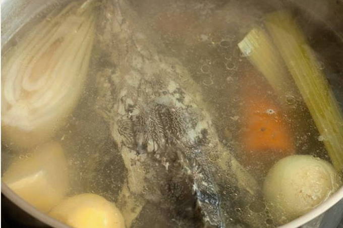 Рыбная солянка из осетрины