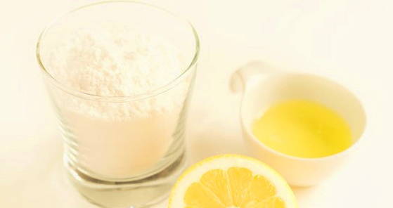 Глазурь для кулича из сахара и белка с лимоном