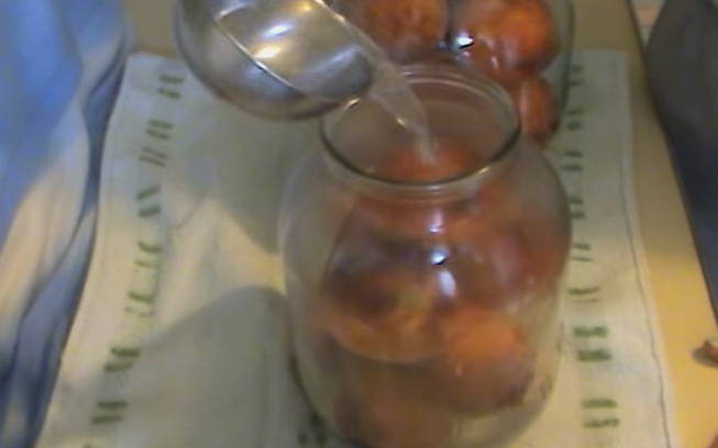 Персиковый компот с косточками на 3-литровую банку на зиму