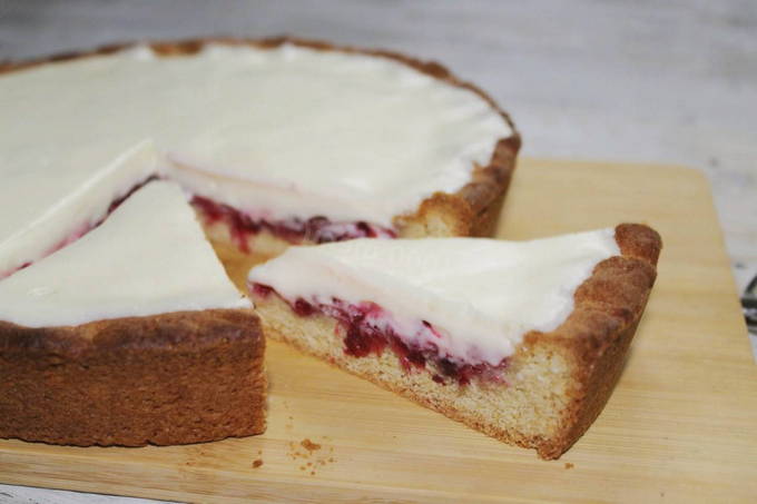 Пирог с брусникой в мультиварке — рецепт с фото пошагово | ღВкусная выпечкаღ | Рецепты на Постиле