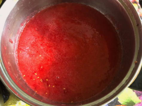 Соус из красной смородины для хранения на зиму