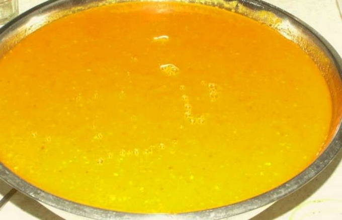 Абрикосовое варенье с апельсином без варки