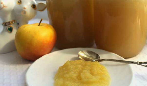 Рецепт детского яблочного пюре на зиму