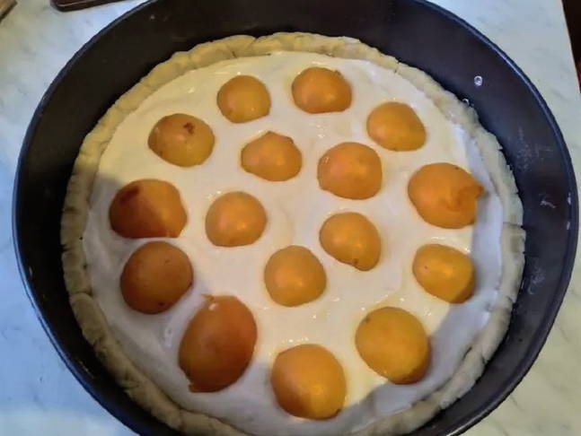 ПП пирог с абрикосом