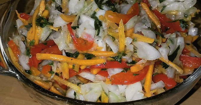 Маринованная капуста по-корейски с морковью быстрого приготовления