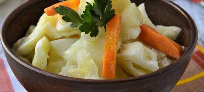 Ингредиенты для «Тушеный батат с овощами»: