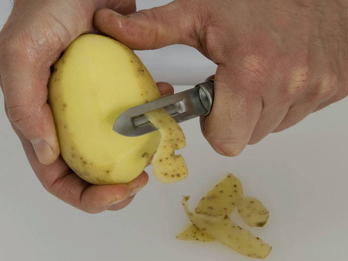 Картошка в чесночном соусе