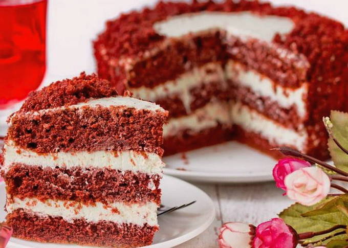 Торт Красный бархат классический