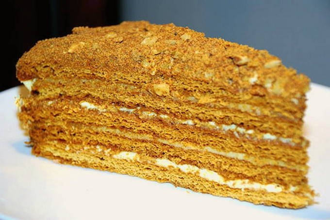 Торт «Рыжик» – пошаговый рецепт приготовления с фото