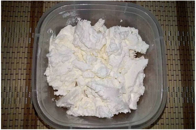 Творожный сыр из замороженного кефира