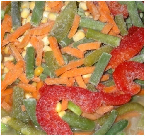 Булгур с овощами на сковороде