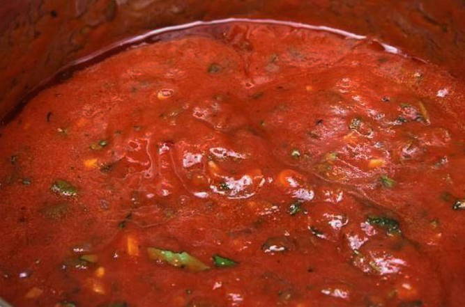 Соус для шашлыка из томатной пасты и зелени
