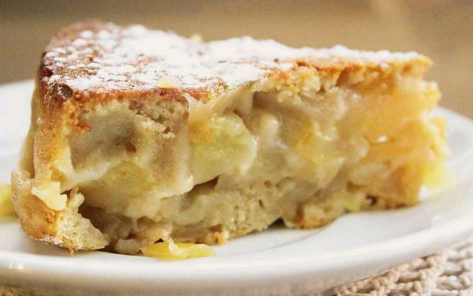 Творожно-яблочный пирог, пошаговый рецепт с фото от автора Марина Майорова на ккал