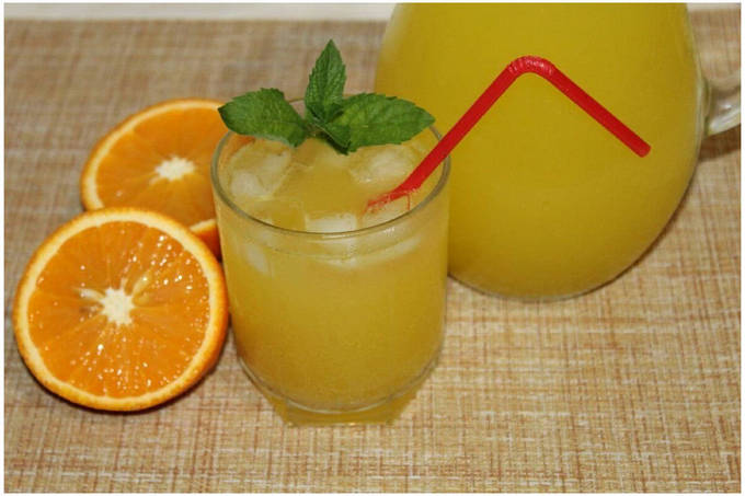 Вариант 1: Классический рецепт лимонада из апельсинов в домашних условиях