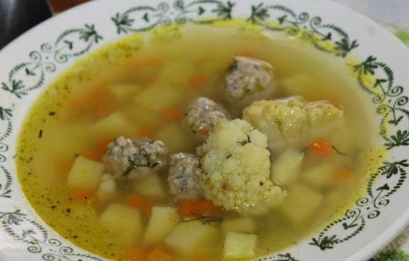 Суп с фрикадельками из свиного фарша – пошаговый рецепт приготовления с фото