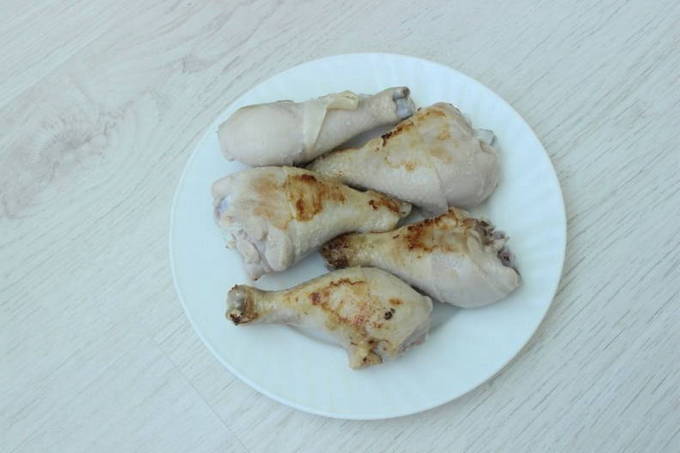 Курица с грибами в сливочном соусе в духовке