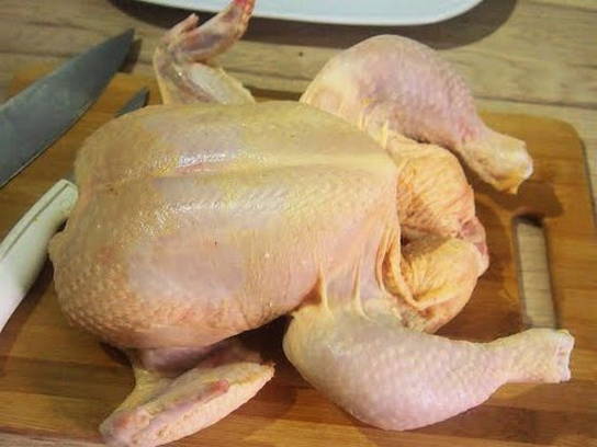Курица гриль на вертеле в духовке