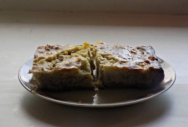 заливной пирог с мясом и картошкой в духовке пошаговый на кефире рецепт классический | Дзен