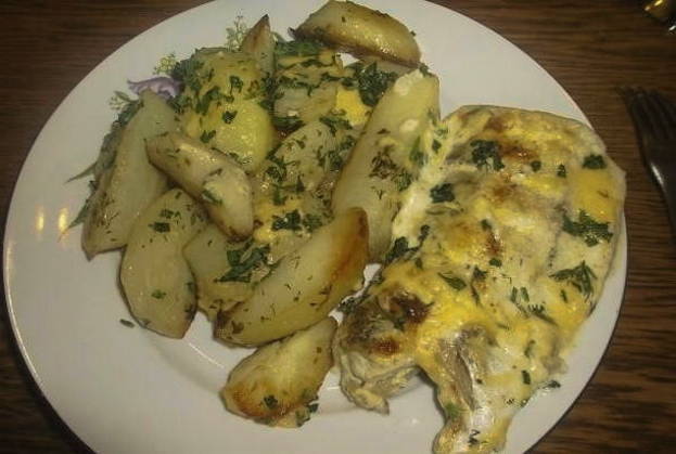 Филе судака запеченное с сыром и овощами в духовке простой рецепт пошаговый