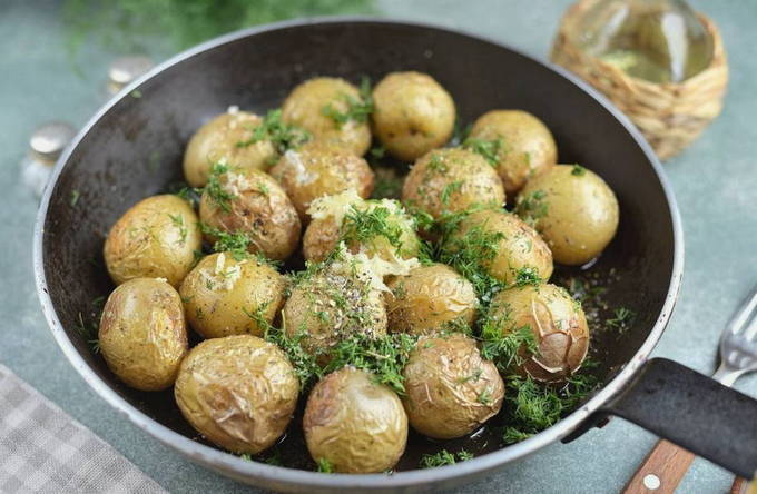 Картофель бейби в духовке