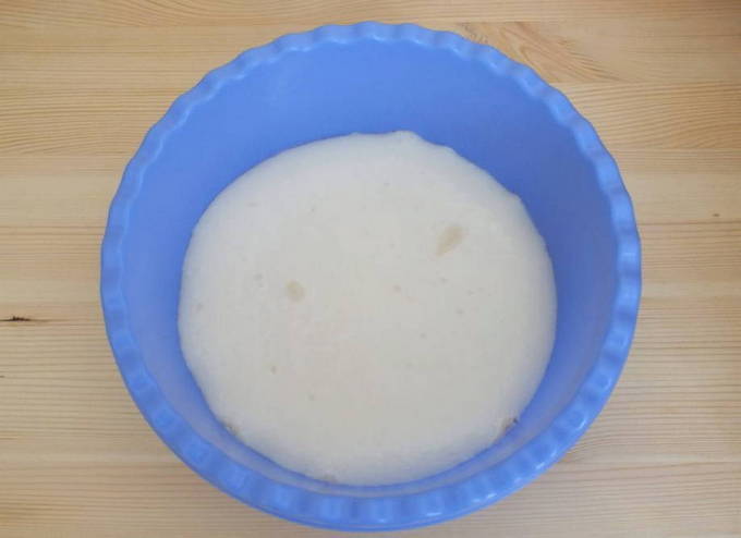Трехслойный татарский пирог