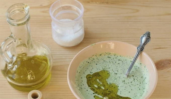 Заправка с йогуртом для греческого салата