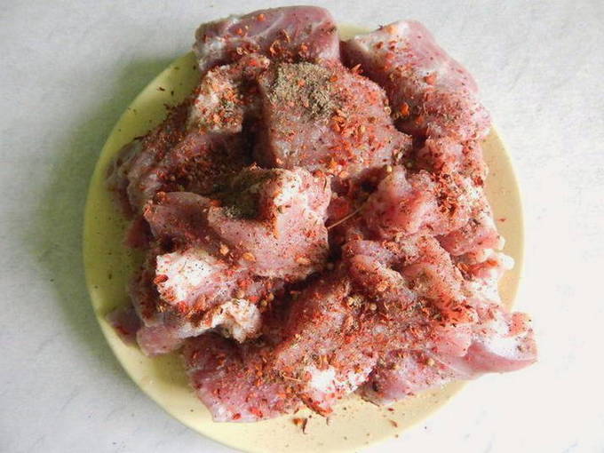 Маринад для шашлыка из свинины с луком