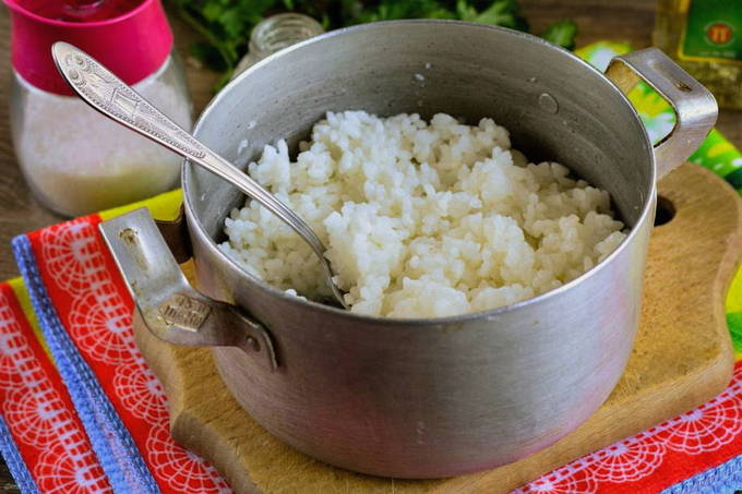 Рис для суши с рисовым уксусом