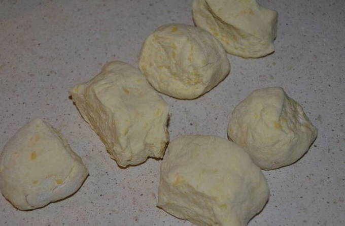 Лепешки с сыром на кефире