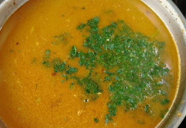 Фасолевый суп с копченостями
